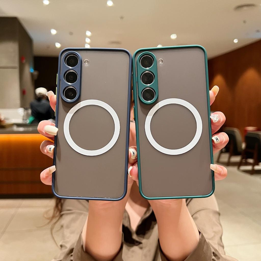Samsung S25 Ultra Magnetic Phone Case Applicable To S24plus Skin Scrub A55 Hawkeye A15 Protective Case A05