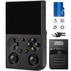 RG35XX Pro Portable Game Console Linux System IPSOCA Full Screen Vibration Motor WiFi Online Battle PRO (RG35XX Black)
