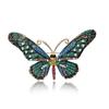 Rhinestone Butterfly Brooch Women'S Oil Brooch Pin Jacket Cardigan Cute Student Accessories