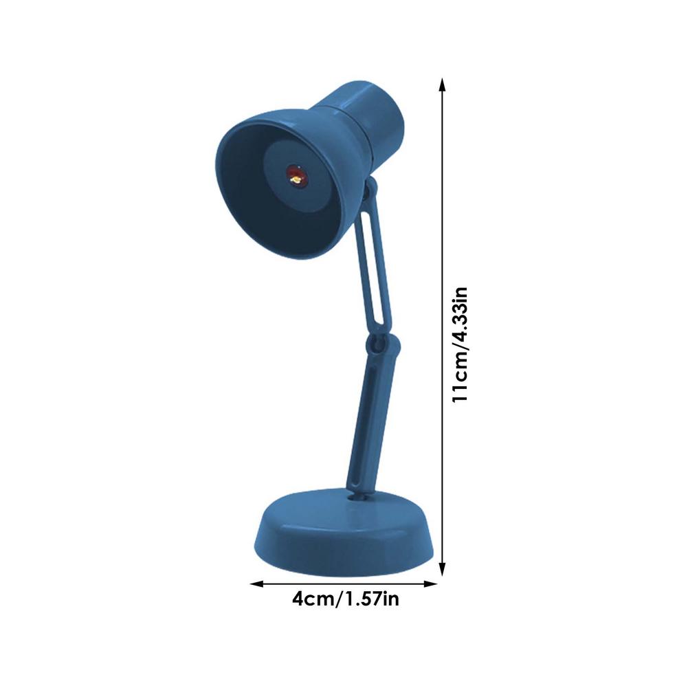 Светодиодная настольная лампа, мини-складная лампа для ночного чтения, книжные лампы для домашней комнаты, компьютера, ноутбука, стола, ночники, защита глаз