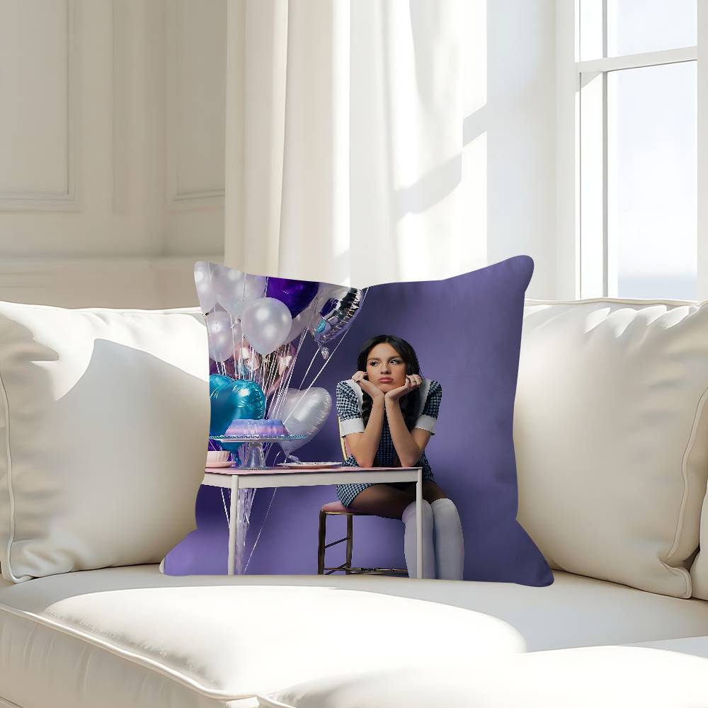 Singer O-Olivia Cool R-Rodrigo Pillowcase Toon Gift Cushion Cover Bedroom Home Sofa Chair Seat Decor Pillow Case