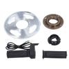 80T 25H 54мм Звездочка Велосипеда Адаптер-Переходник Маховика Ручки Газа с Поворотом для Дорожного Велосипеда