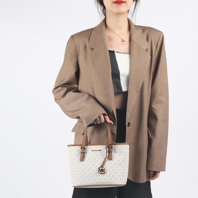 Michael Kors Сумка-тоут Jet Set Travel Extra-Small с логотипом и молнией сверху 35T9GTVT0B-150