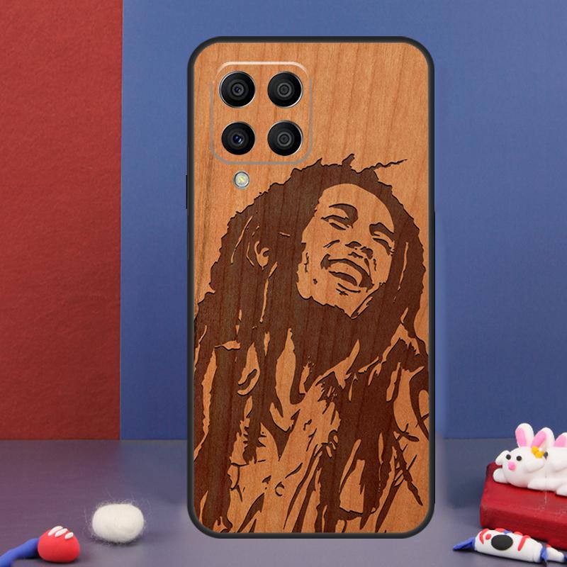 Buddha Jesus Guadalupe Wood Case For Samsung Galaxy M34 M14 M54 M13 M15 M36 M55 M35 M56 M16 M31 M11 M53 M12 M32 M52 M06