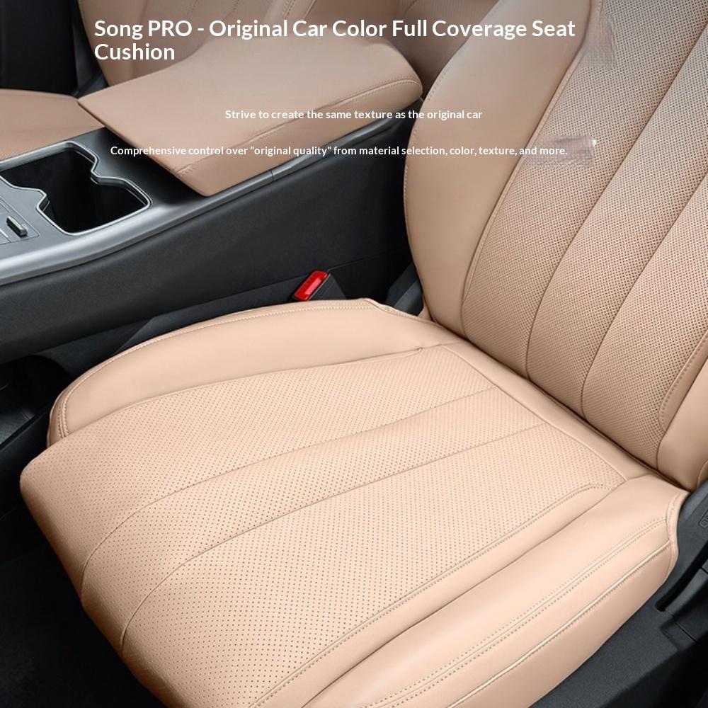 Для BYD Song Pro DM-i Полная Обертка Подушка Сиденья Автомобиля Все Сезоны Универсальная Вентилируемая Накладка на Чехол Сиденья