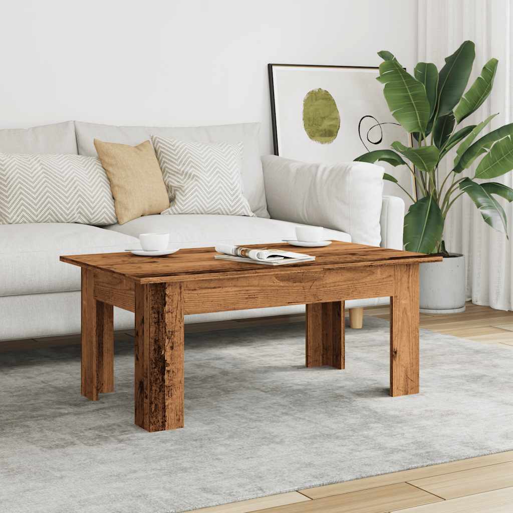Coffee Table, Old Wood, Wood-based Material