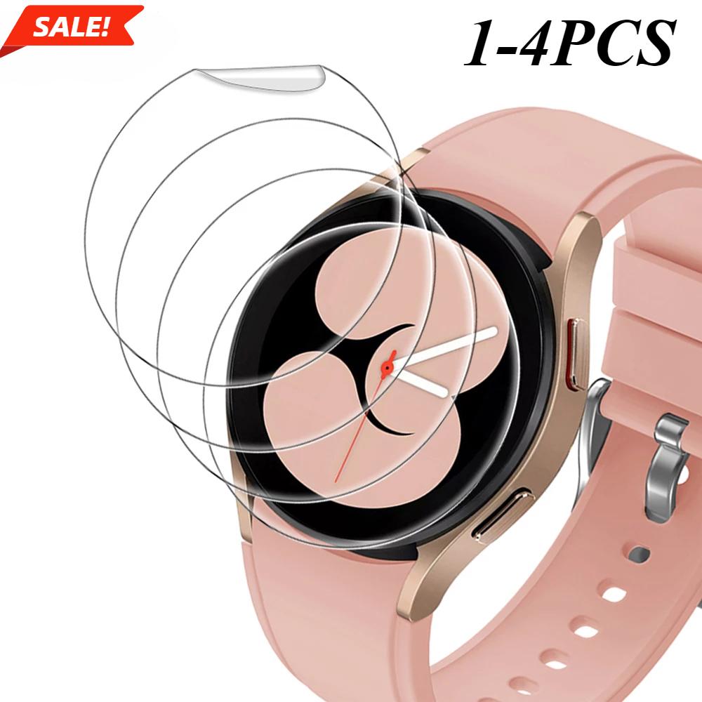 1-4 шт. Защитная пленка для экрана Samsung Galaxy Watch 6 40 44 мм Classic 43мм 47мм Гидрогелевая пленка Аксессуары Galaxy Watch 6 Не стекло