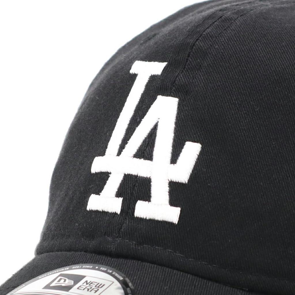 Кепка 9TWENTY Low Cap MLB LA 920 WASHED LOSDOD BLK SWHT 25J [New Era] Черный/Белый M/L