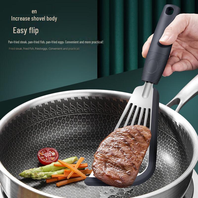 Силиконовая лопатка для жарки ZISIZ, термостойкая (2-Pack)