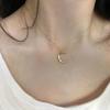 Sweet Moon Silver Plated Jewelry Temperament Crescent Clavicle Chain Pendant Necklaces