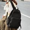 Simple Campus Soft Girl Schoolbag Original Style Antique Sense Solid Color Middle School Student Backpack