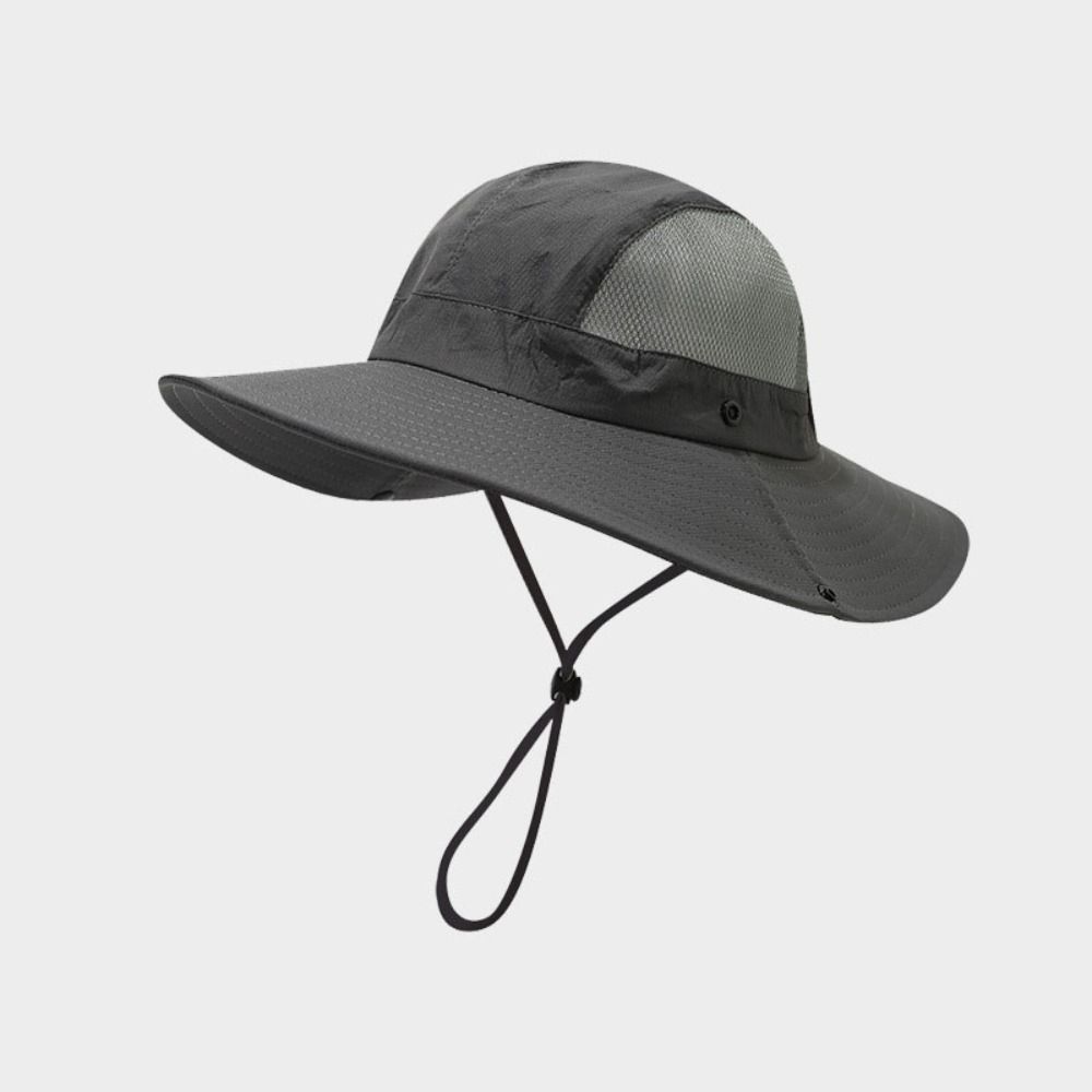 Waterproof Folding Bucket Hat Nylon Sun Hat Fashion Men Fisherman's Hat Climbing