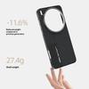 ABEEL For vivo X200 Ultra 5G Magnetic Case PC + TPU + Aluminum Alloy + PU Leather Slim Phone Back Cover