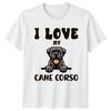 I Love My Cane Corso TShirt Cane Corso Dog Owner Christmas