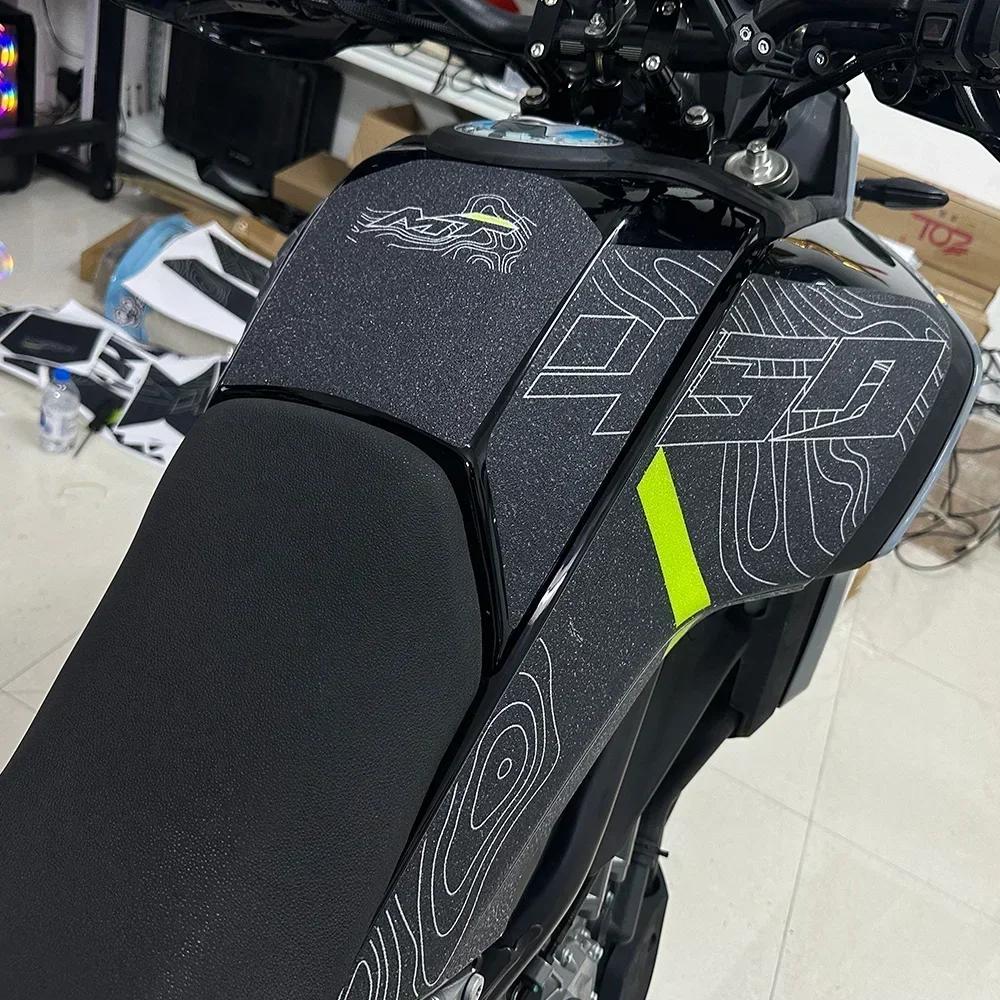Для CFMOTO 450MT 450 MT 2025 2024 Наклейка на бак Мотоцикл Защита топливного бака Наклейки