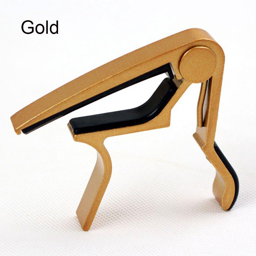 Portable Replacement Spring Trigger Fast Release Guitar Capo Aluminium Alloy Key Clamp Quick Change