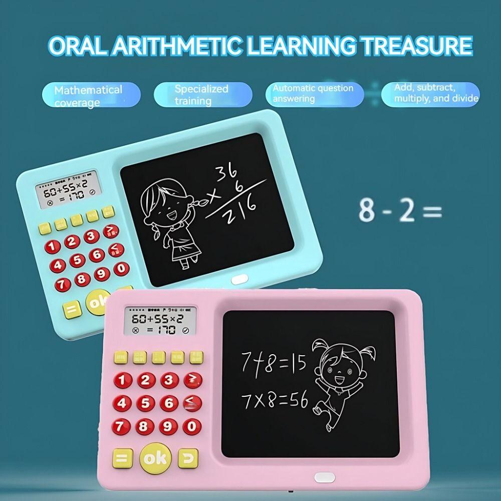 2 in 1 Calculator Handwriting Board LCD Screen Children's Drawing Board  Girls/Boys