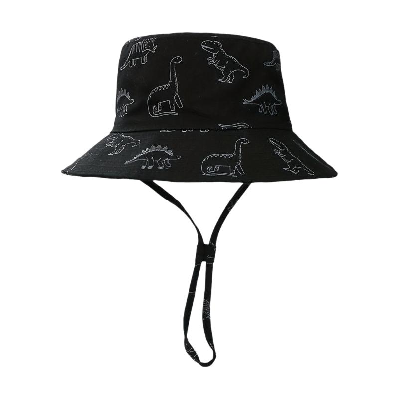 Animal Print Kids Fisherman Hat With Wide Brims Sun Protections For Children Boys And Girls Outdoor Activity Headwear