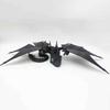 3D Printed Winged Dragon Articulated Dragon with Horns Wings Flexible Dragon Fidget Toy Desktop Pet for Home Office Decor Stress Relief