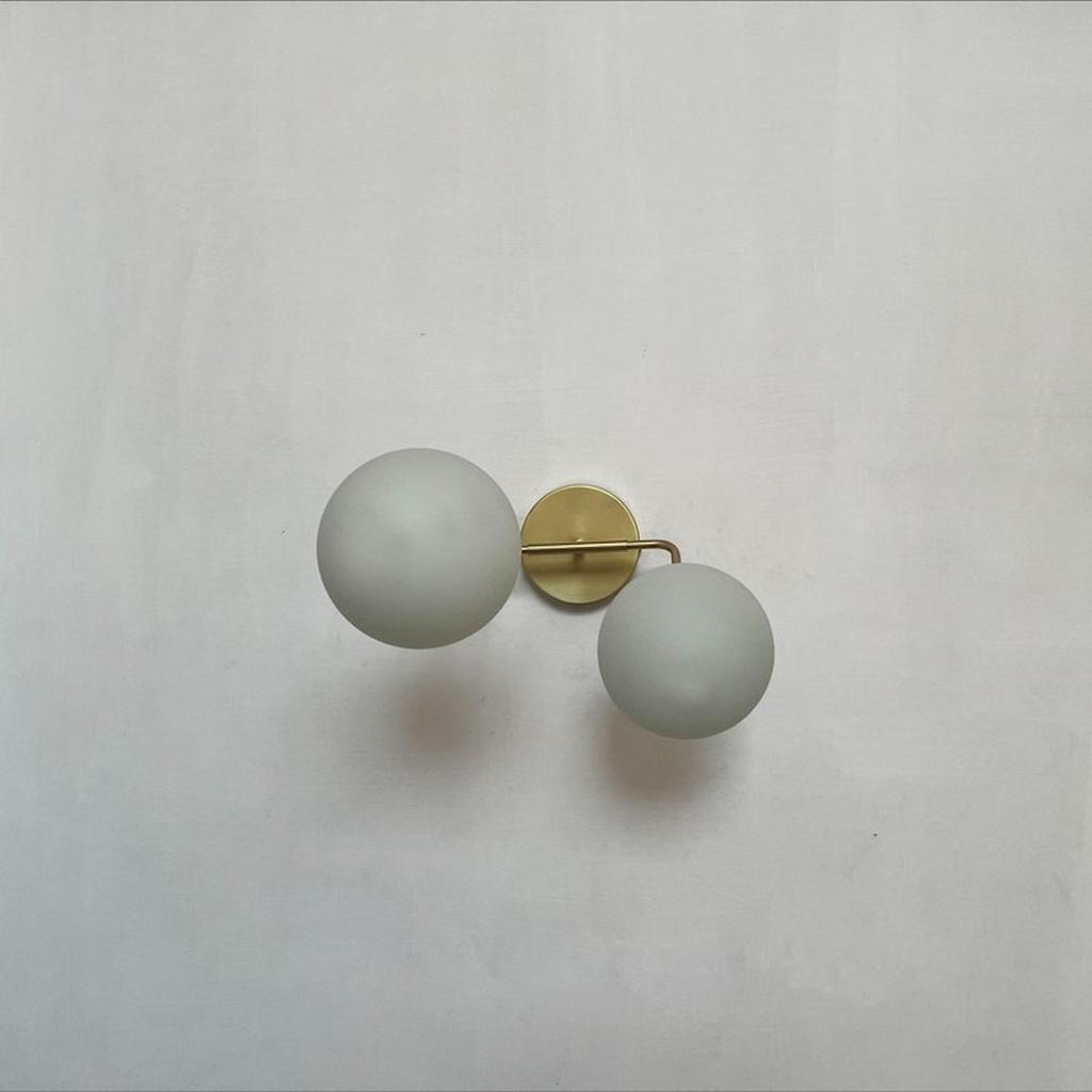 Декоративный настенный светильник бра 2 Globe Modern Wall Sconce Shade lamp Mid Century Wall Light Fixture Light for Home Décor