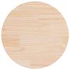 Runde Tischplatte, Ohne Gestell, 50x2,5 Cm, 40x2,5 Cm, In Mehreren Größen Erhältlich, Aus Massivem Kiefernholz