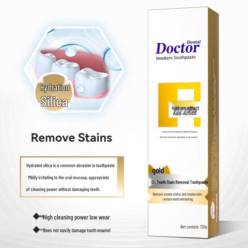 Dr. Tooth Gold Anti-Stain Toothpaste