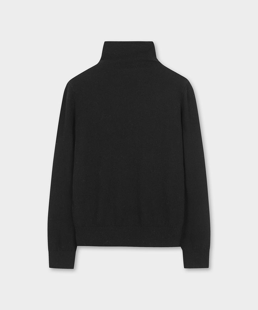 BROOKS BROTHERS [Women'S] Wool Cashmere Turtleneck Sweater (Black) (Bbwuwb0002Uef)