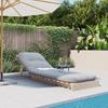 Sofa Rozkładana Typu Futon, Z Materacem, 60X206X11 Cm, Sosnowa