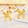 Bow Earrings with Versatile Temperament and Exquisite Earrings with High-end Earrings
