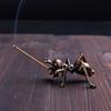 Ornament Home Decor Buddhism Gadgets Copper Censer Ash Catcher Incense Holder Joss-stick Inserted