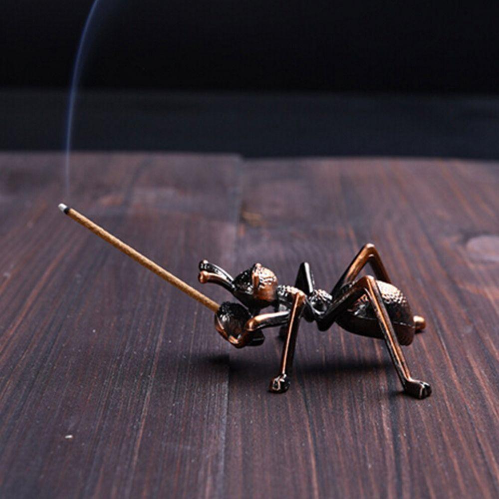 Ornament Home Decor Buddhism Gadgets Copper Censer Ash Catcher Incense Holder Joss-stick Inserted