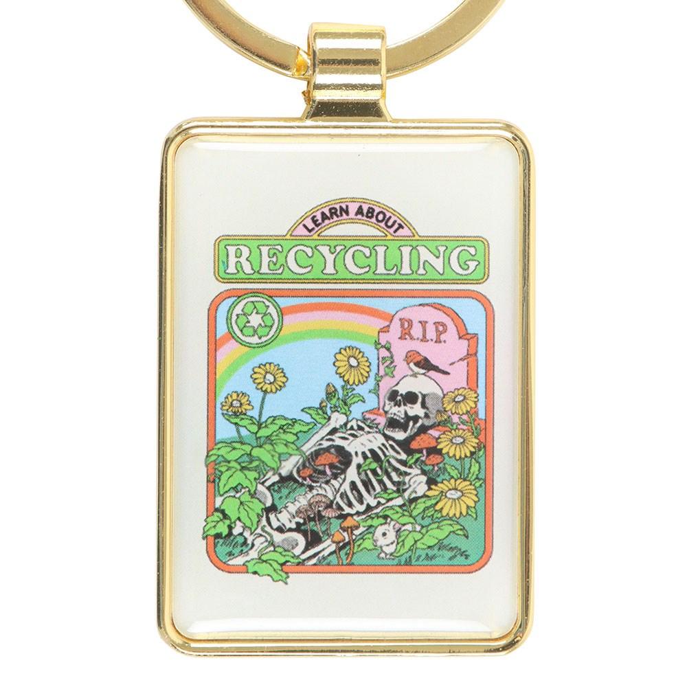 Steven Rhodes Learn About Recycling Keyring