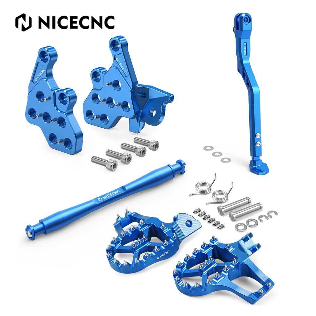 For Surron Light Bee X S L1E For Segway X160 X260 Extender Foot Peg Bracket Package Support Brace Adjustable Kick Stand Aluminum