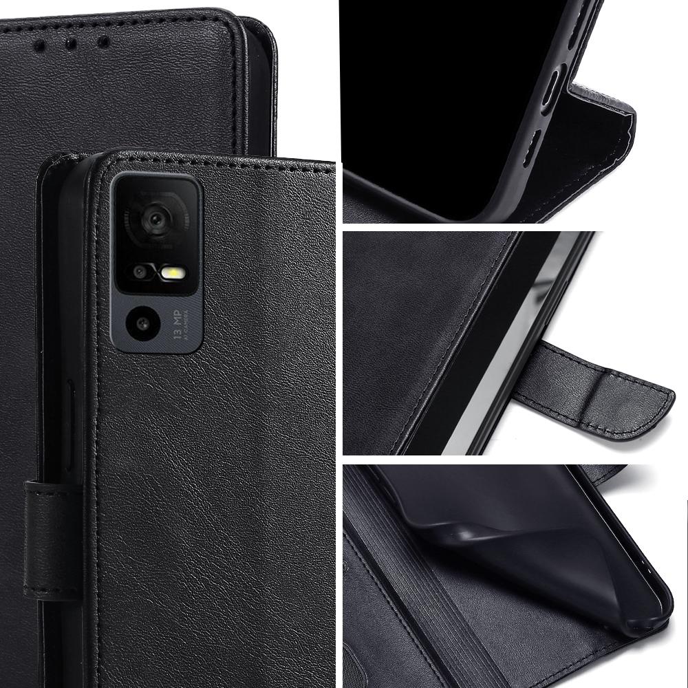 Ретро чехол-книжка для Tecno Spark 10 10C Pova 4 Camon 20 Pro Infinix Smart 7 TCL 40 SE 403 505 Обложка PU кожа Кобура Слот для карт Телефонный бампер