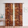 3D Бохо Стиль Мандала Узор Полиэстер Шторы 2 Панели Гостиная Спальня Балкон Офис Кухня Кабинет Окно Оформление