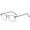 2019 Blue Film Flat Mirror Box Anti-Radiation Optical Frame Men'S Business Glasses Frame 16033