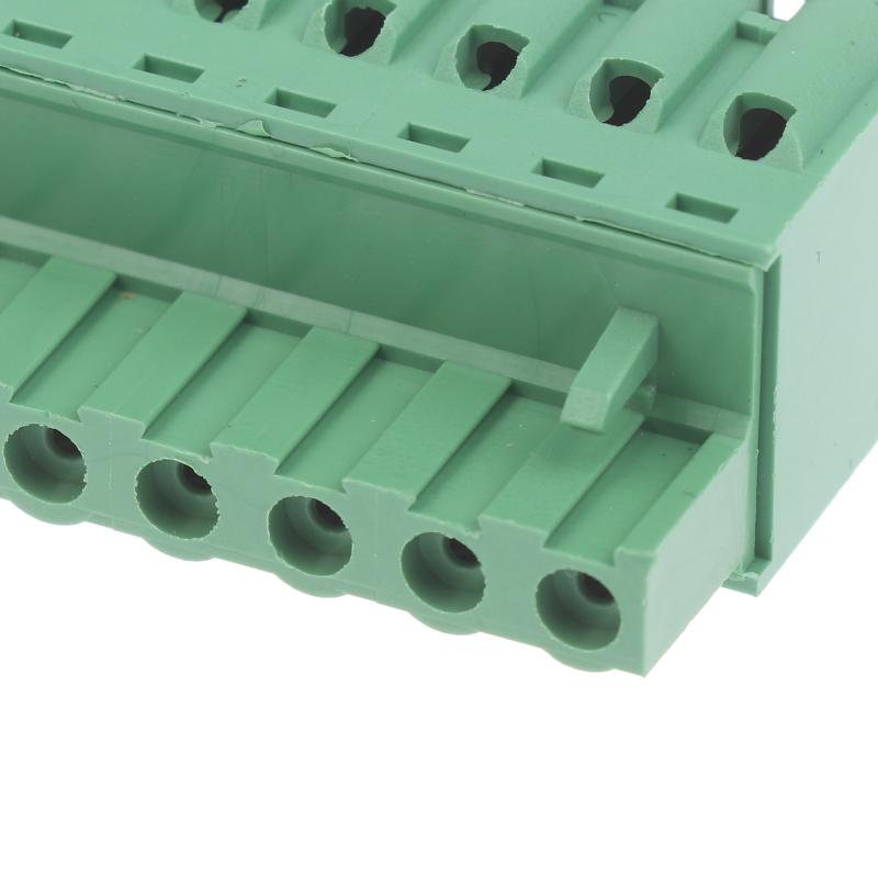 Spring Type Terminal Block 2Edgkd-5.08Mm Plug-In Terminal Block Copper Core Male And Female Terminals