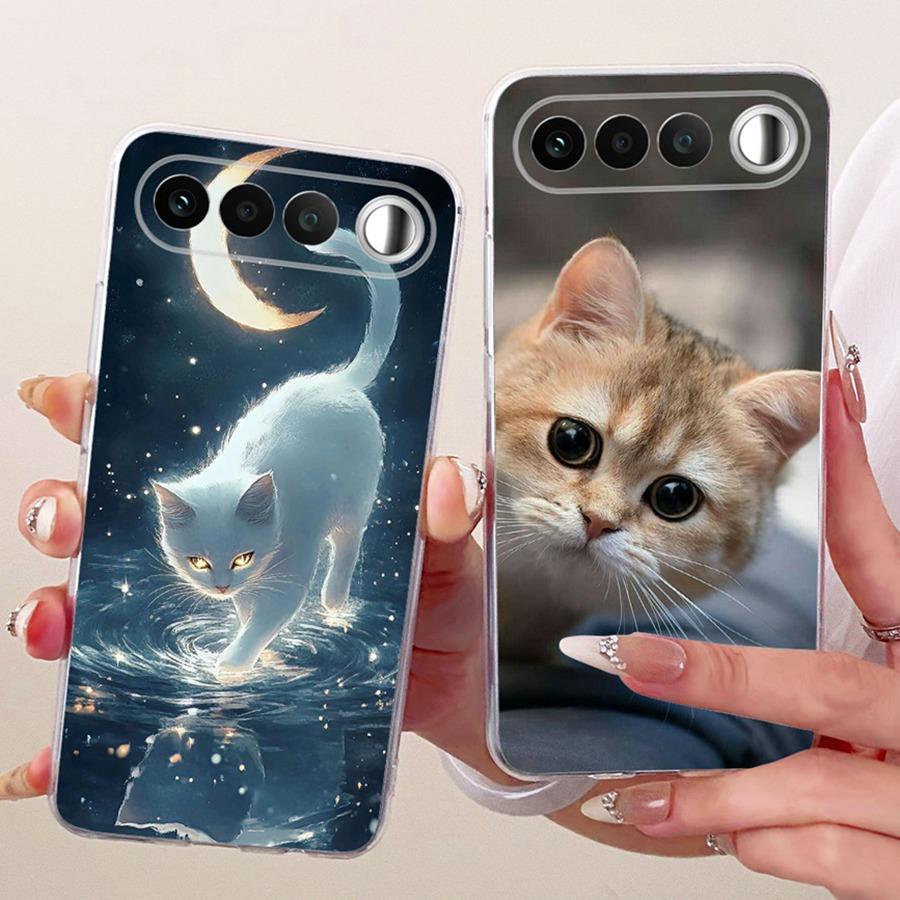 For Realme 16 5G Cases Cute Cat Cartoons Painted Soft Silicone Bumper Shell For Realme16 5G RMX5171 Phone Coque