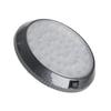 12V 46 LED Round Car Roof Light Lamp Chrome Carbon Look Interior Super Bright with ON/OFF Switch For Camper Van Caravan Boat RV