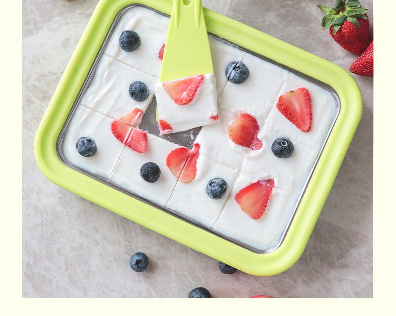 Бытовая машина для приготовления жареного льда и йогурта своими руками — компактный, не требующий подключения летний подарок для детей