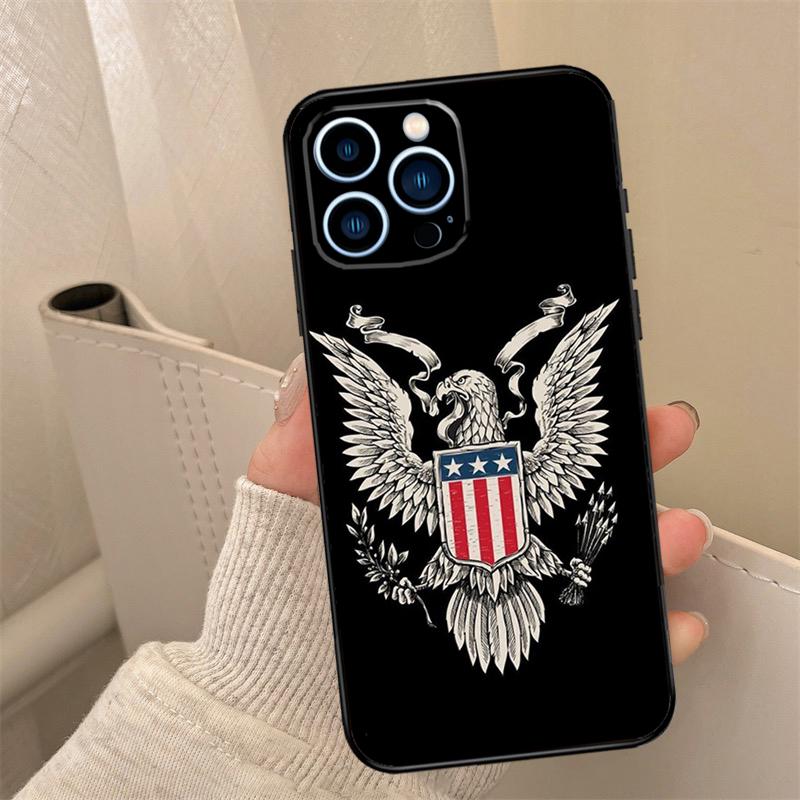 Чехол для телефона Флаг США Американский флаг Для iPhone 16 15 11 13 12 14 Pro Max 13 Mini 7 8 14 Plus XS Max X XR Чехол