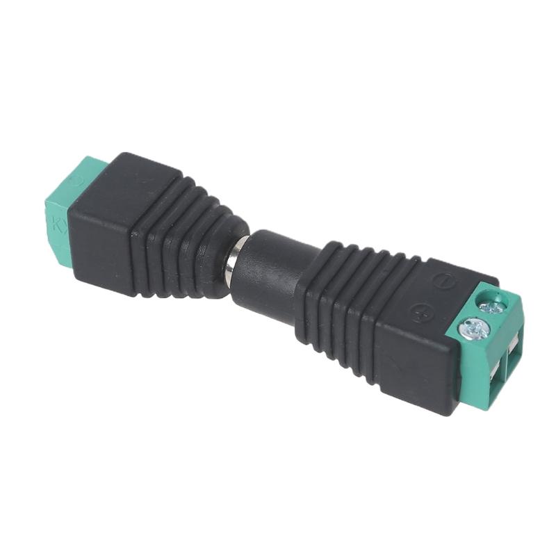 Адаптер-разветвитель разъема питания DC 12V Папа+Мама 2.1x5.5mm Разъем питания DC для камеры видеонаблюдения Светодиодной ленты Освещение