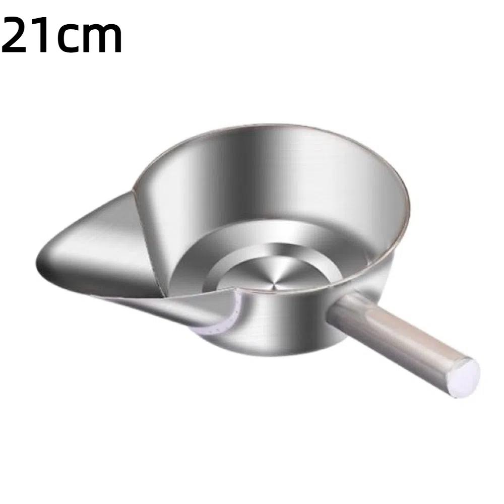 Совок для упаковки из нержавеющей стали Утолченная ложка-черпак с утиным клювом Кухонный гаджет Миска для смешивания жареной пищи Ресторан быстрого питания