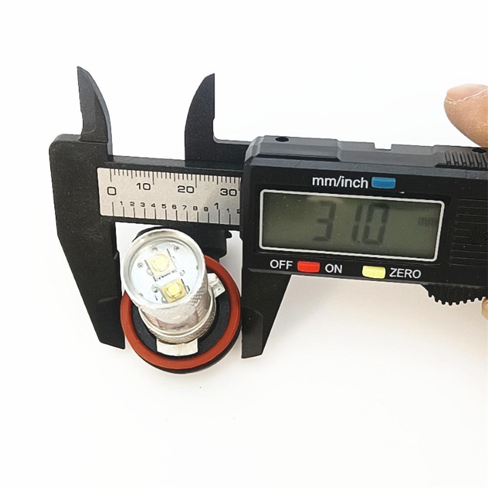 H11 светодиодная высокой мощности 30 Вт 6 светодиодов Чистый белый Противотуманная лампа для вождения автомобиля Лампа 12 В противотуманная фара Автомобильное освещение 1 шт.