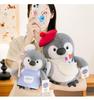 Adorable Penguin Chef Plush Holding Fish - Stuffed Toy & Gift