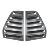 Жалюзи для Golf 5 Для VW Golf 5 MK5 Хэтчбек 5 дверей 2003-2010 Автомобильные Задние Жалюзи Боковые Шторки Окна Накладка Декоративная Наклейка Вентиляционный Ковш