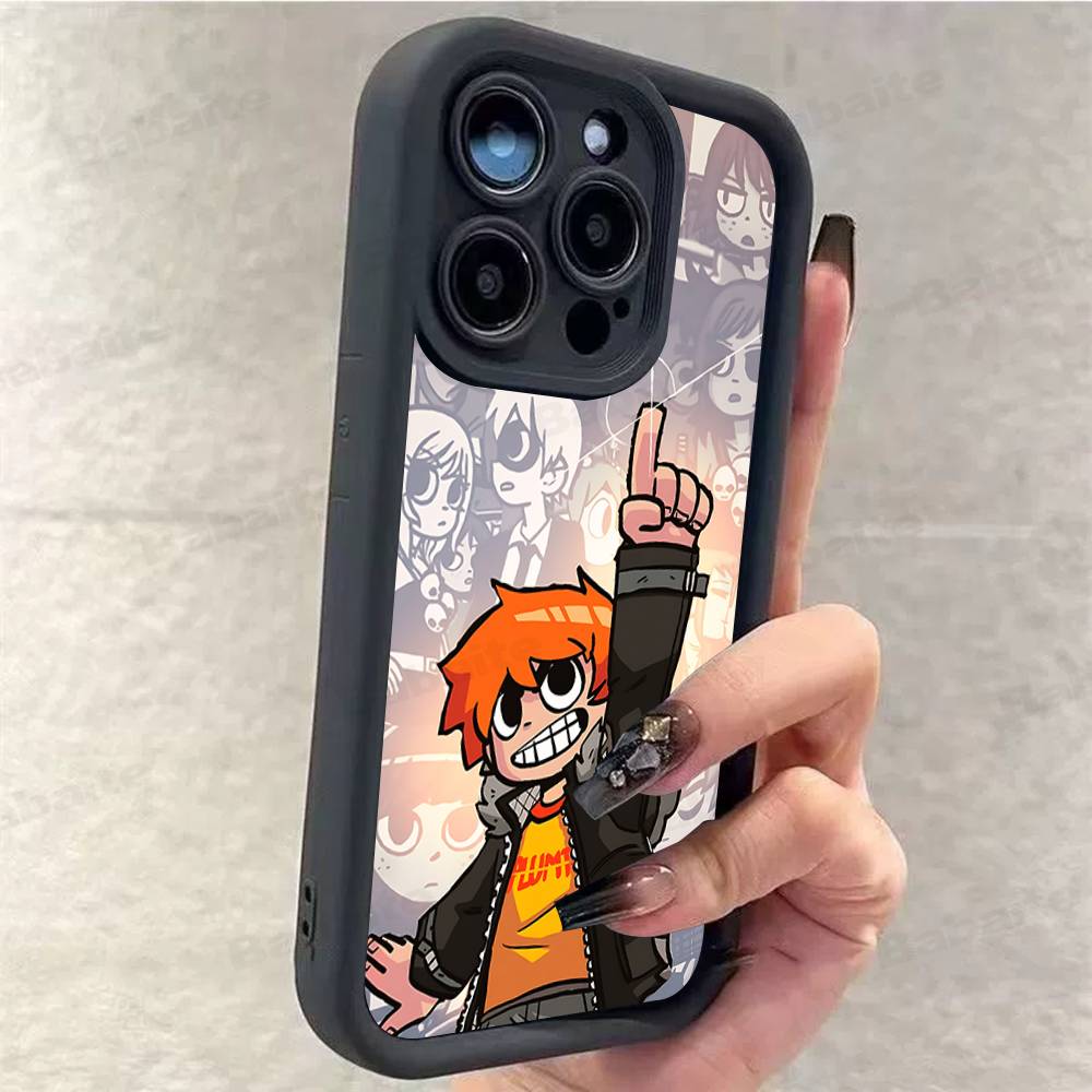 Comedy Film Scott Pilgrim VS The World TPU Phone Cover For Iphone 17 16 15 14 13 12 11 Pro Max Plus Case Cover