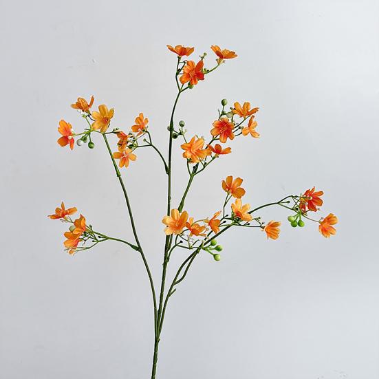 Artificial Flowers, with Flexible Stems Branch, Realistic Petals Long-Lasting Floral Arrangement, for Home Decoration Wedding Photography