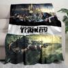 1PC Escape Tarkov Winter Edition Ultimate Tactical Gear All Seasons Soft Comfortable Blanket Suitable Sofa Office Outdoor Travel Home Use