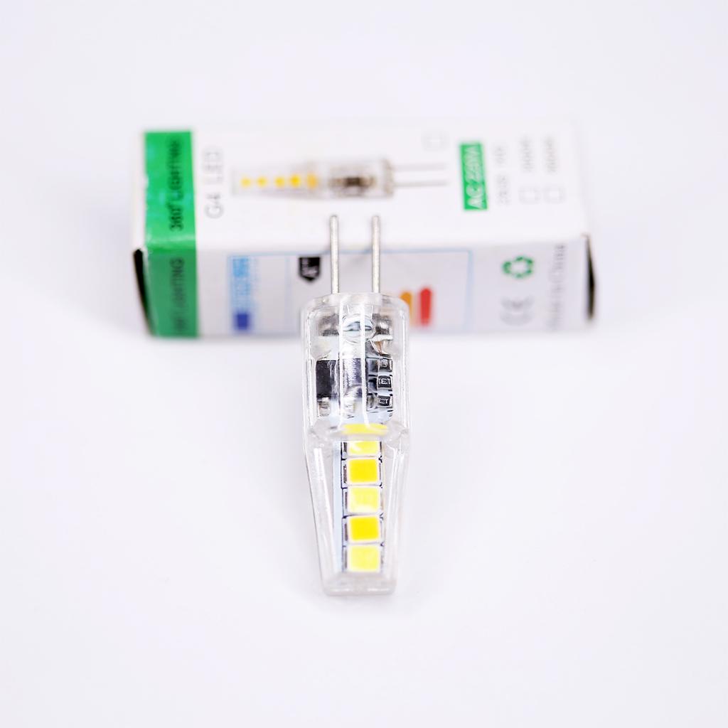 Мини G4 Светодиодная лампа Кукурузные лампочки Бусины Дом Комната 3000k Подвесной 220В 8/10 светодиодов ПК оболочка Декоративная Замена Без мерцания Люстра